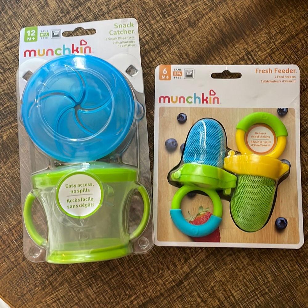 Munchkin Snack Catcher & Fresh Feeder